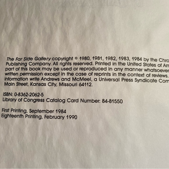 Book- soft cover The Far Side Comic - Picture 3 of 4